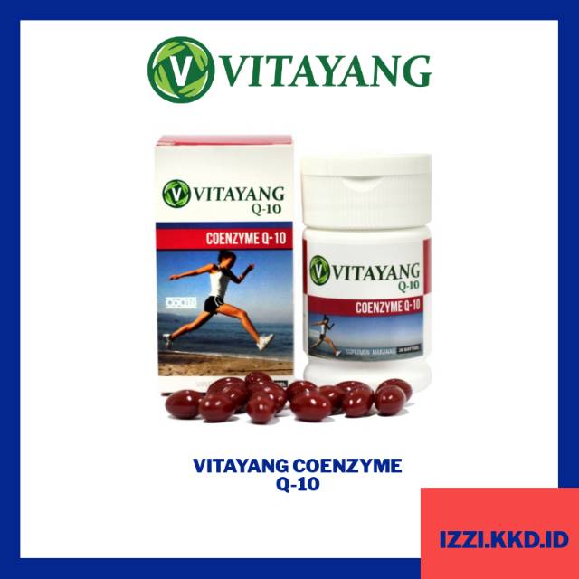Vitamin Jantung | Suplemen |  Vitayang Coenzyme Q-10 @30 kapsul