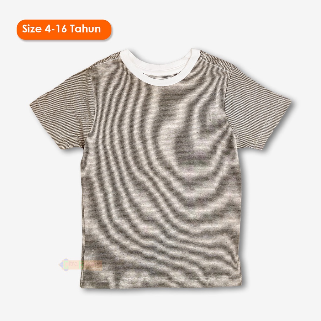 CRAZY 8 kaos salur anak cowok kaos santai anak laki laki salur coksu