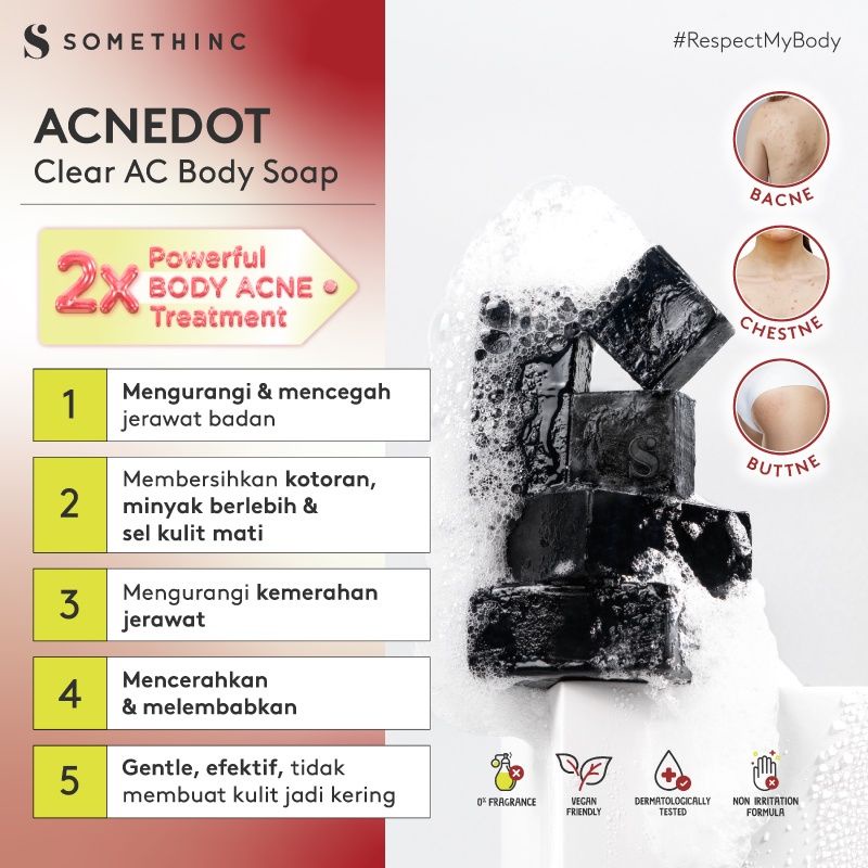 SOMETHINC ACNEDOT CLEAR AC BODY SOAP