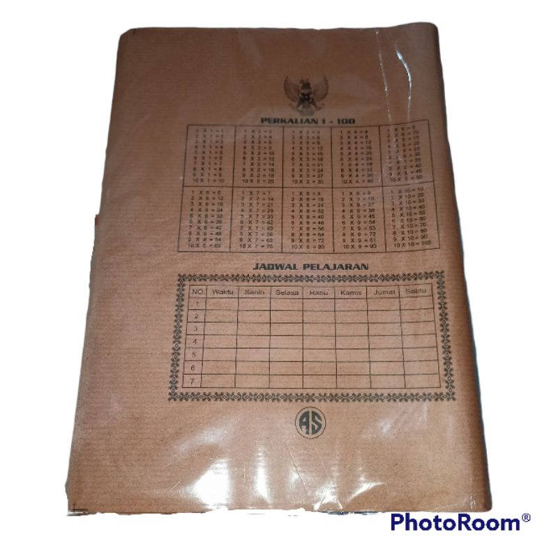 

KERTAS SAMPUL BUKU UKURAN BIASA / SIDU (ISI 100 LEMBAR)