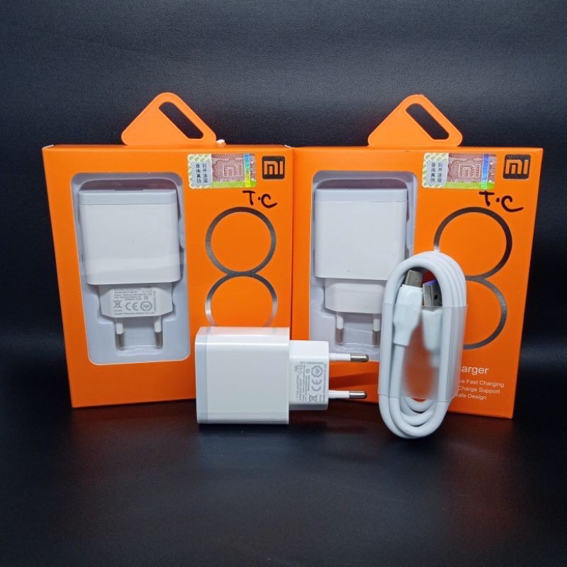 CHARGER XIAOMI MI 8 ORIGINAL 100% FAST CHARGING