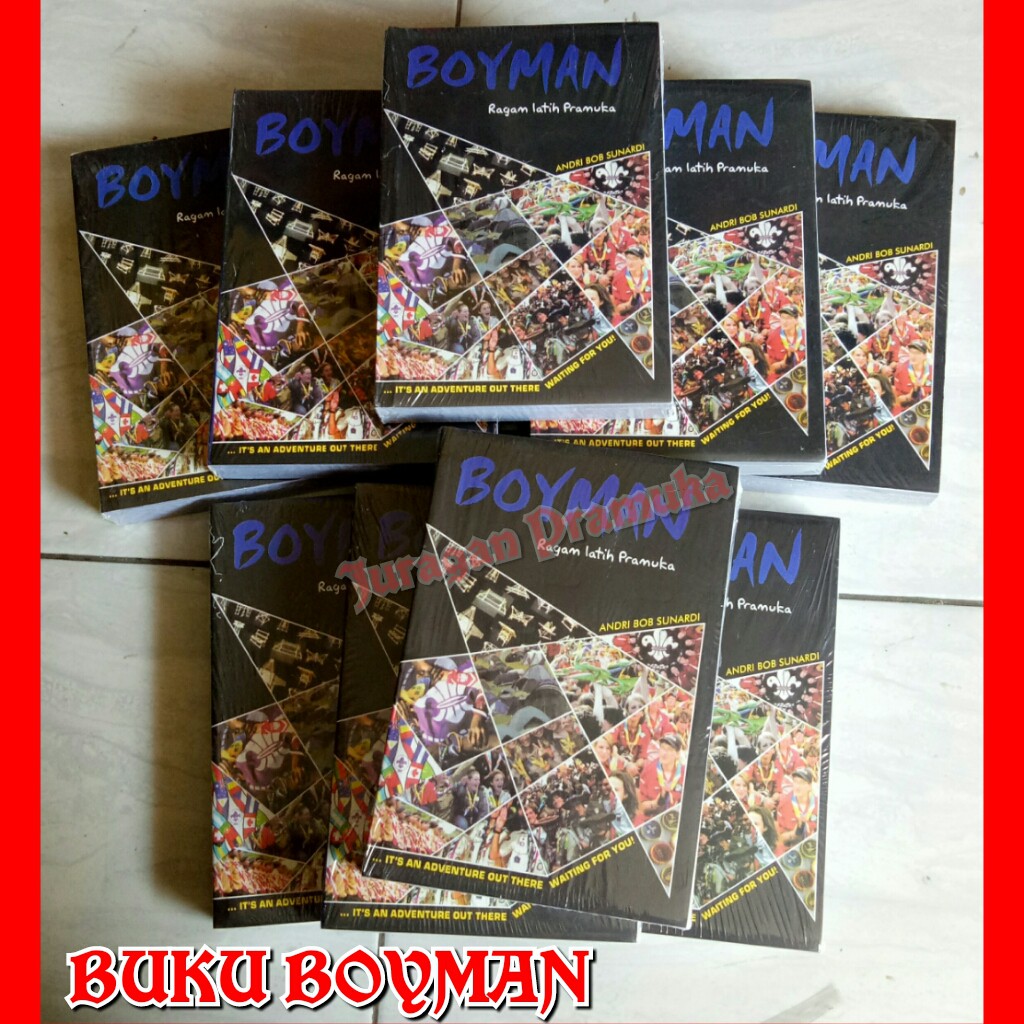 BUKU BOYMAN ORIGINAL ( PRAMUKA )