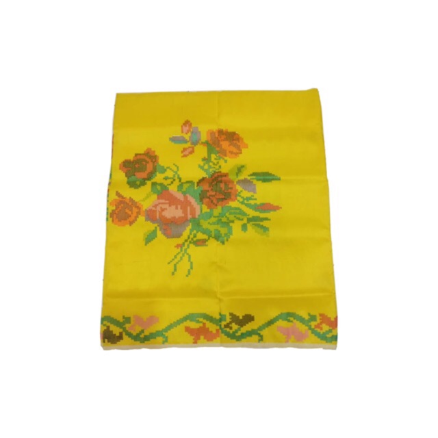 Kain Sarung Tenun Sutra Khas “Bugis” Sengkang, Makassar “Lagosi Starmin”