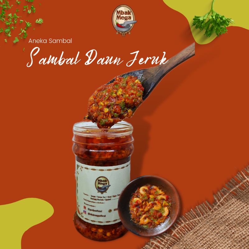 

TERMURAH! Sambal Daun Jeruk 300gr JAR KACA | Sambal Seblak | Sambal Instan | Bumbu Mercon