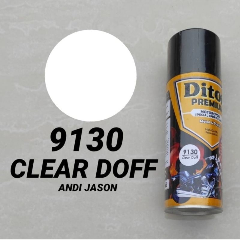 DITON PREMIUM CAT SEMPROT TAHAN BENSIN 400CC 9130 CLEAR DOFF