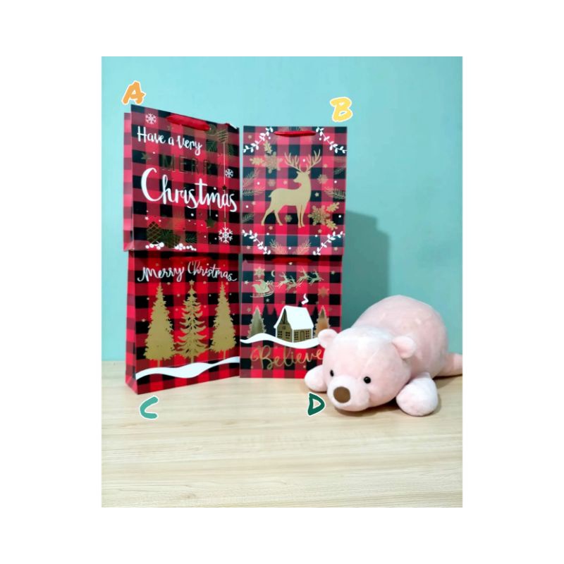 

Paperbag Merry Xmast (Medium)