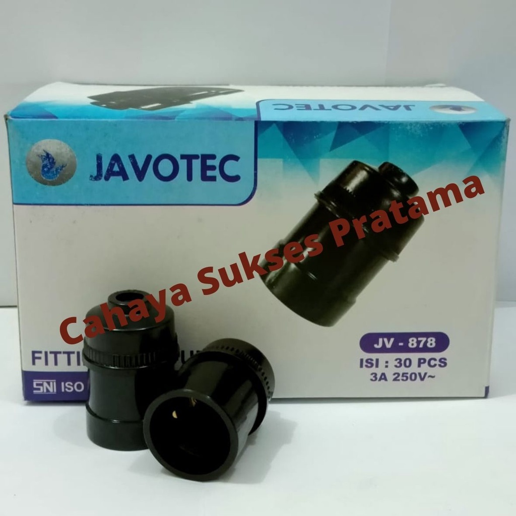 Fitting Gantung/Lampu Javotec JV-878 Hitam