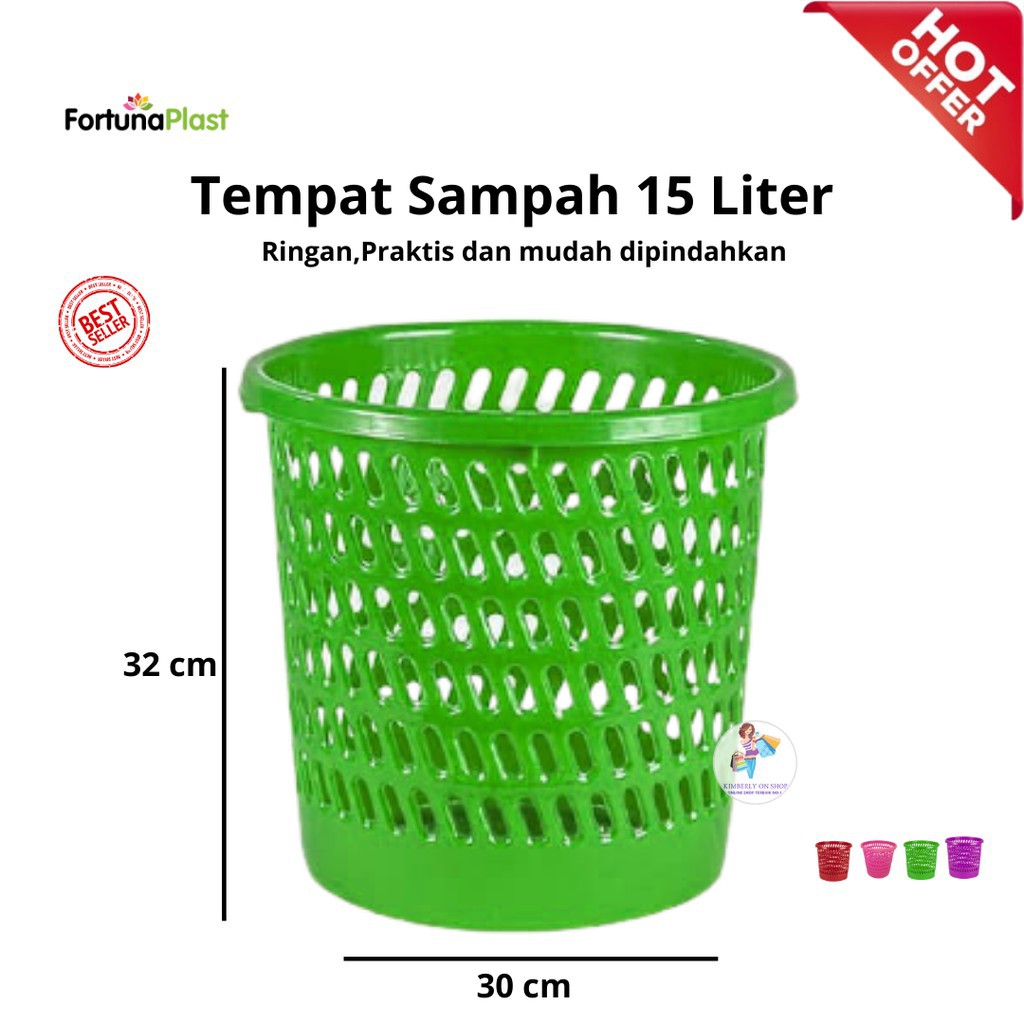 TEMPAT SAMPAH WARNA 20 LITER