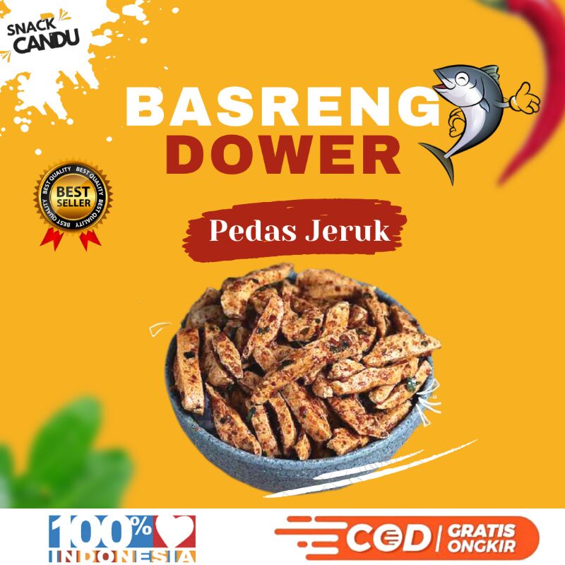 

Basreng baso goreng bumbu pedas jeruk cikruh by Snack Candu