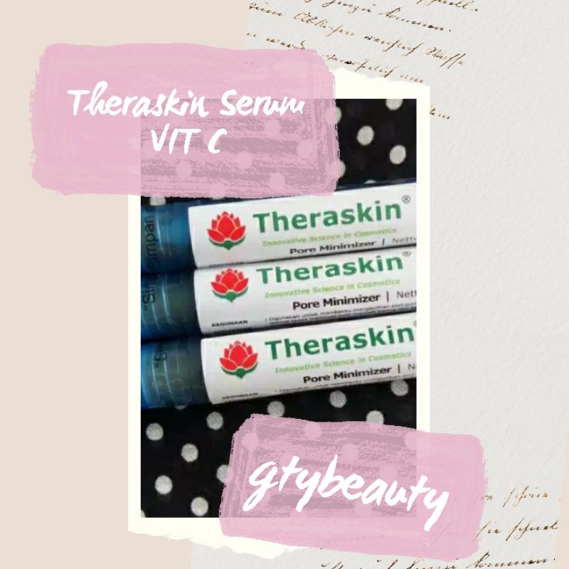 Serum theraskin "poriminimizer" serum pengecil pori pori by PT L'essential