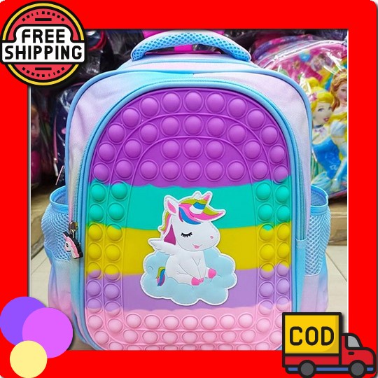 Gb Tas Ransel Troli Anak Perempuan Sd,Smp Tas Ransel Troli Dewasa Gratis Gantung Tas Dan Raincover T
