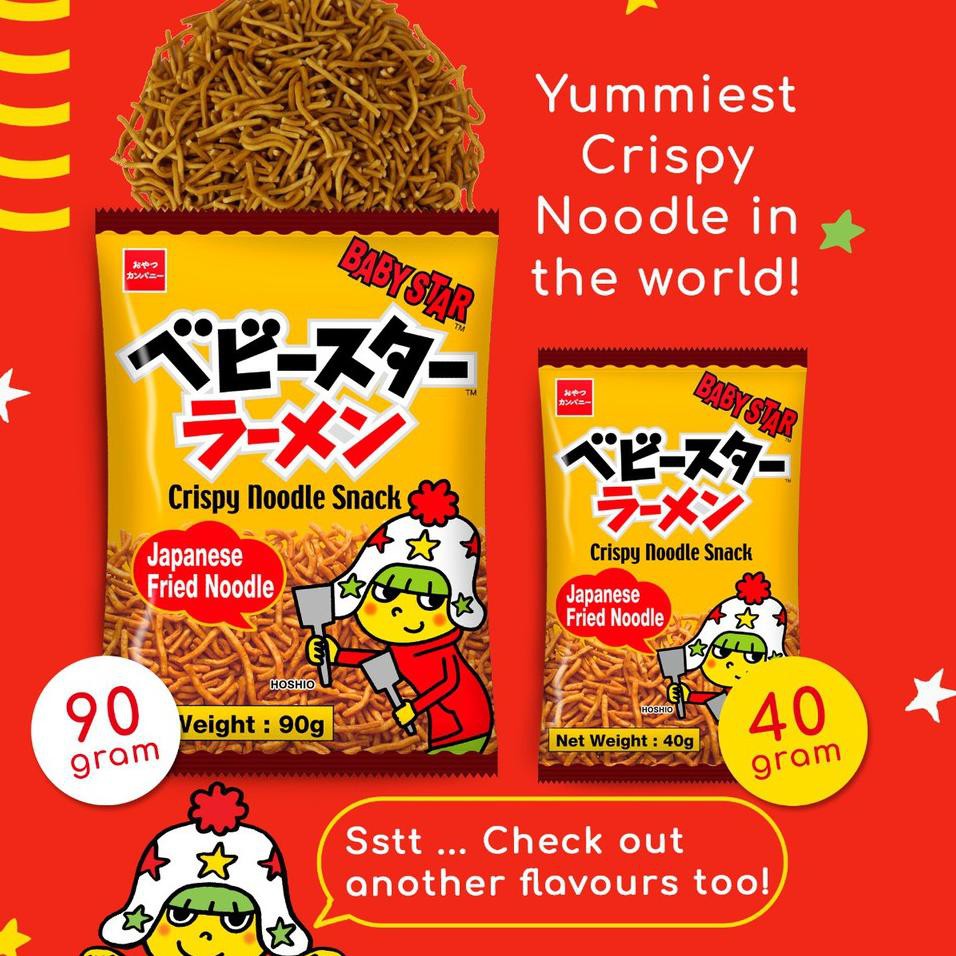 

TERMURAH Oyatsu Baby Star Snack Mie 90 gr