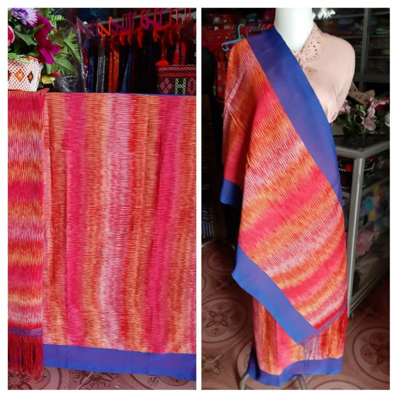 SONGKET TENUN TANGAN TARUTUNG MOTIF BINTANG MARATUR