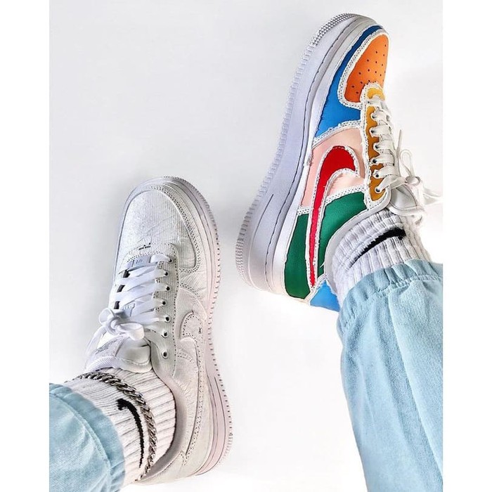 air force one tear away white