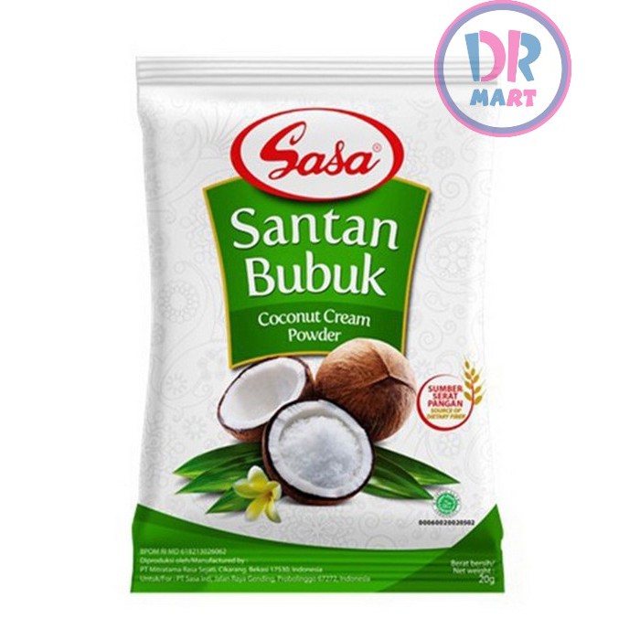 

Sasa Santan Kelapa Bubuk 20gr