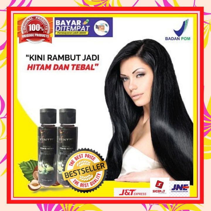 Minyak Kemiri Hitam Asli Penghitam Rambut Kemiri Black Kuntze Original Shopee Indonesia