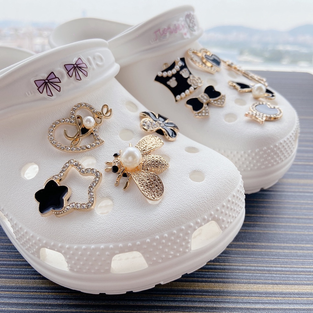 Crocs Jibbitz Gesper Sepatu Bahan Metal Untuk Pria Dan Wanita Charms Crocs