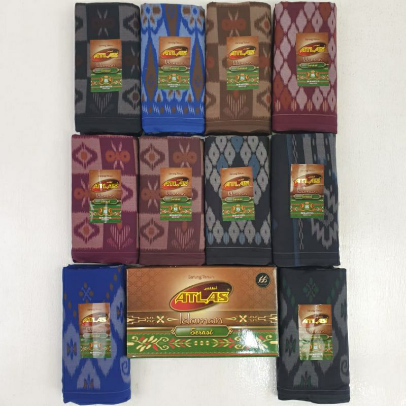 Sarung ATLAS Idaman Serasi/Sarung Tenun