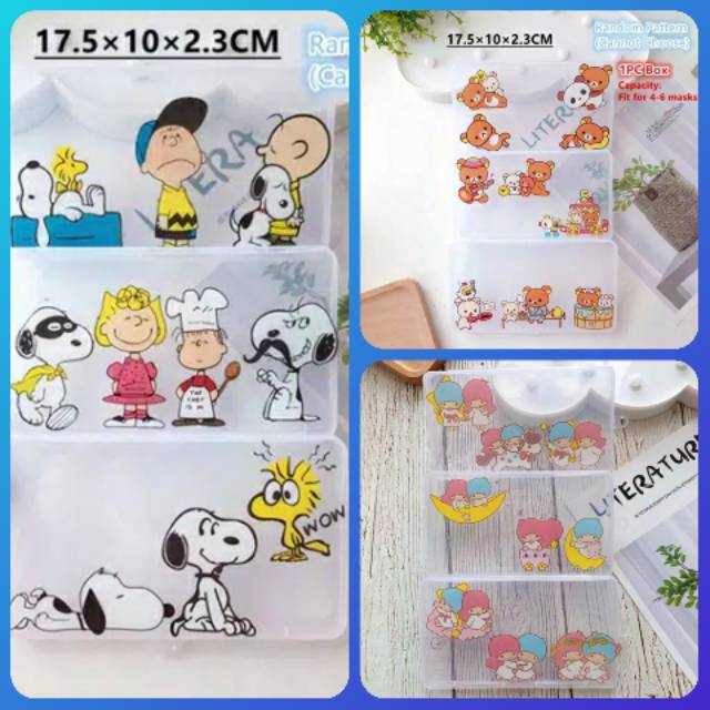 Kotak Masker / Kotak Penyimpanan Barang / Masker / Obat2an lucu