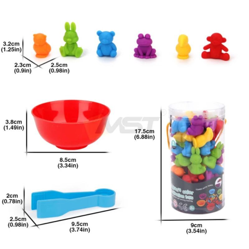 Color Classification Toys Sorting Color Montessori Mainan Berhitung Belajar Warna Mainan Edukasi Anak Mainan Edukatif Mainan Montessori Anak Sensory Toys Sensory Play