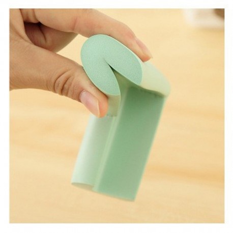 PELINDUNG PENGAMAN SUDUT 2m SIKU MEJA Empuk Tebal Double Tape Perekat Corner Protector Baby Safety