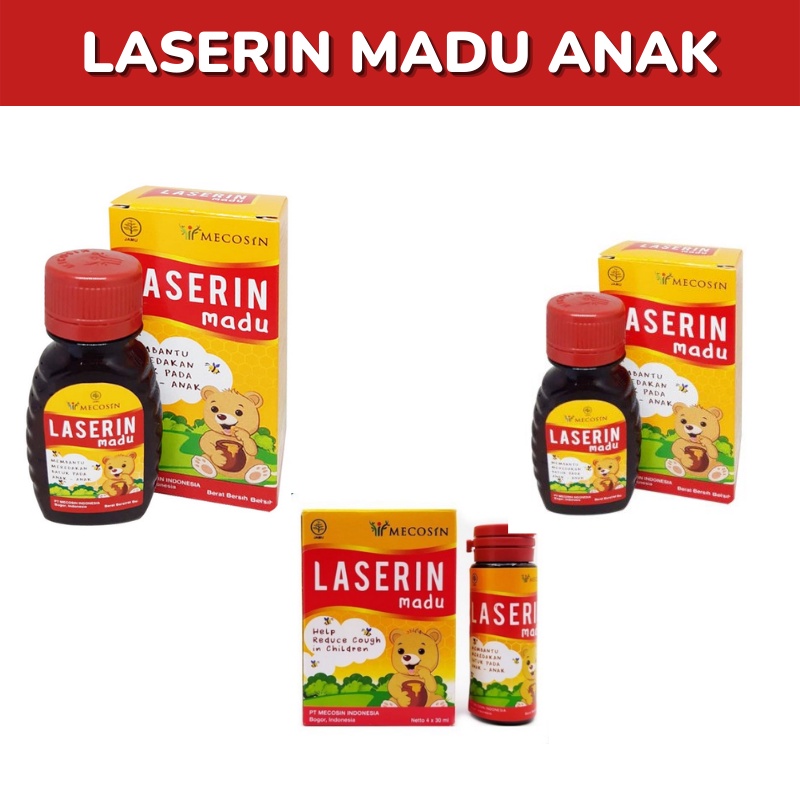 LASERIN MADU / OBAT BATUK ANAK / OBAT ANAK
