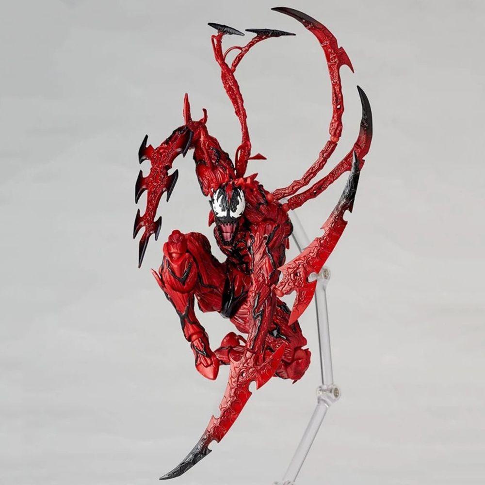 Needway Mainan Model Marvel Untuk Sambungan Hadiah SpiderMan PVC Bergerak NO.008 Carnage