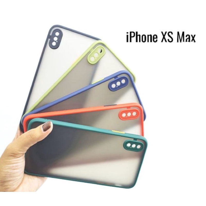 IPHONE 6 6+ 7 7+ 8 8+ X XS XR XS MAX 11 11Pro 11Promax 12 12Pro 12Promax 13 13pro 13Promax   Case Bumper Hybrid My Choice Hard Case Dove Matte.