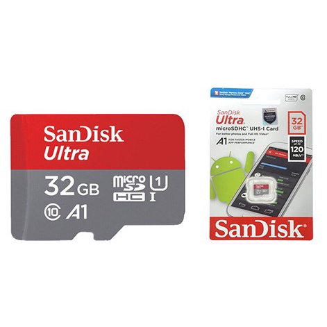 SanDisk Ultra MicroSD 32GB A1 120MB/s MicroSDHC UHS-I Micro SD