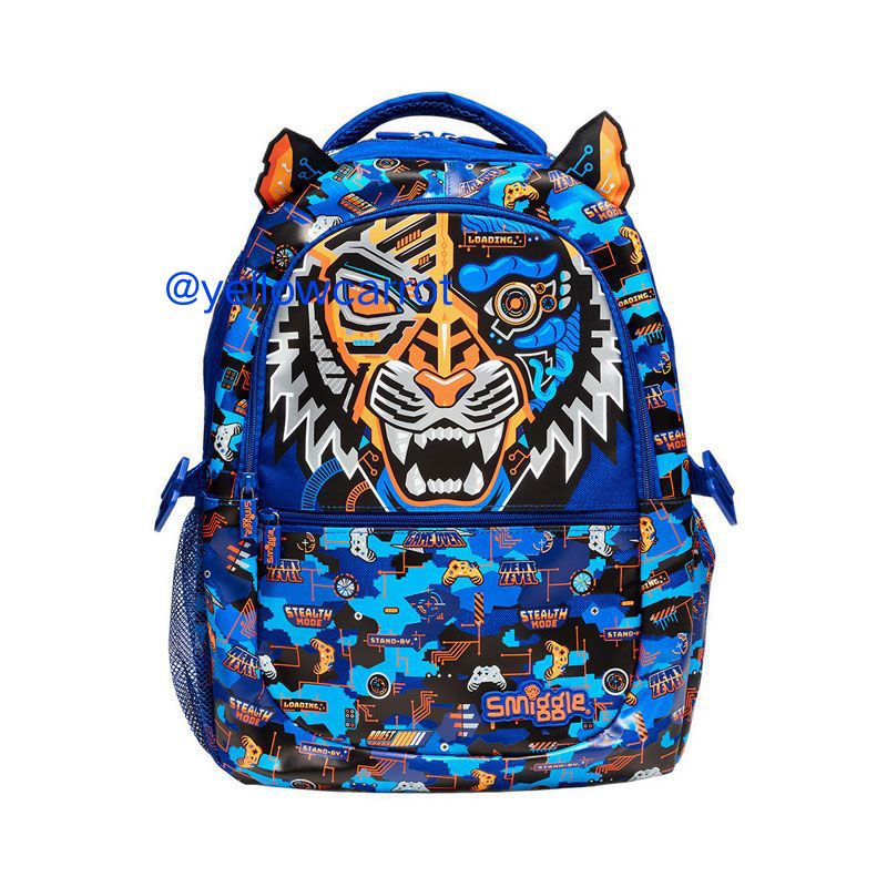SMIGGLE BACKPACK ATTACH HEY UNICORN TIGER TAS RANSEL SMIGGLE