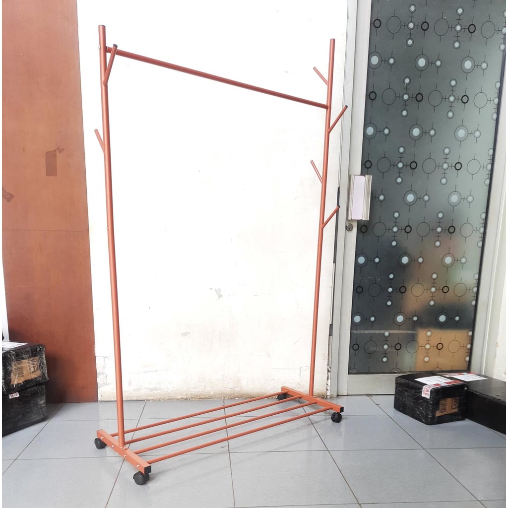 COD Gantungan Baju Serbaguna Stand Cloth Hanger Gawang TERBARU DGYJ-3 RAK GAWANGAN BAJU SIMPLE