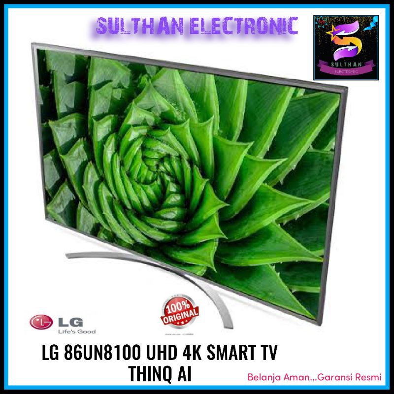 TV LED LG 86UN8100 SMART TV UHD 4K-PTC MAGIC REMOTE 86 INCH