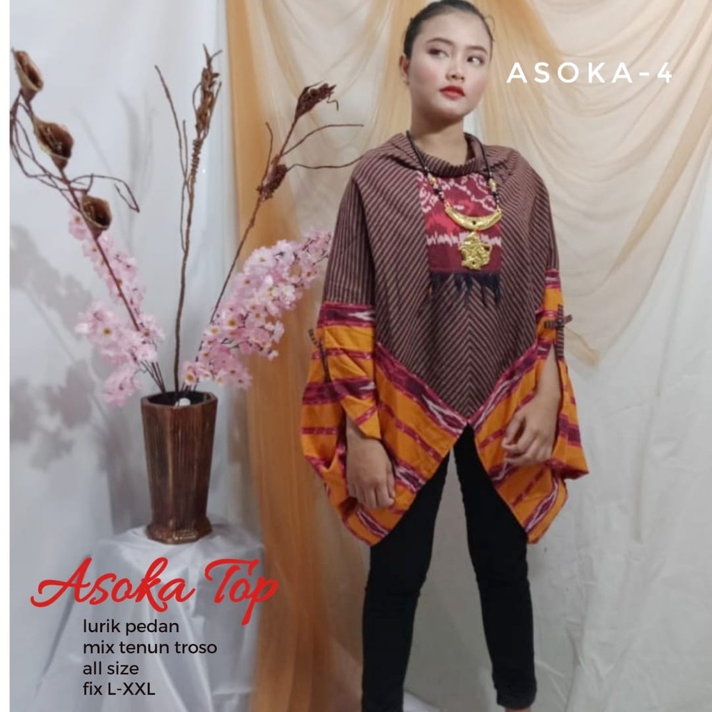 ASOKA TOP | ATASAN TENUN TROSO ETHNIK