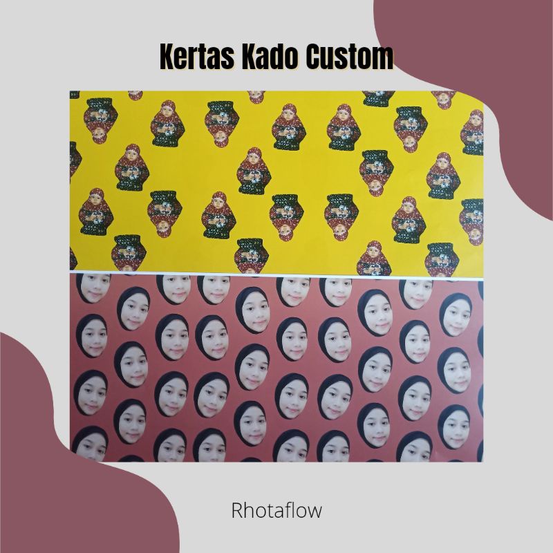 

Kertas Kado MINI Custom