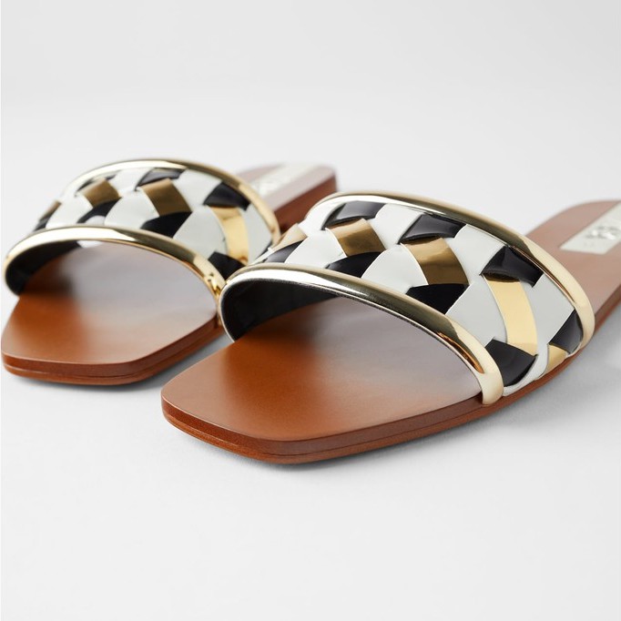 SANDAL SLOP Zara ORIGINAL / SANDAL WANITA ZARA SLOP640// ZARA SANDAL WANITA MODEL SLOP