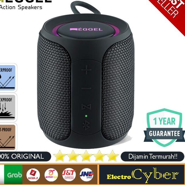 Produk Trending Eggel Terra 3 Mini 360 Waterproof Portable Bluetooth Speaker