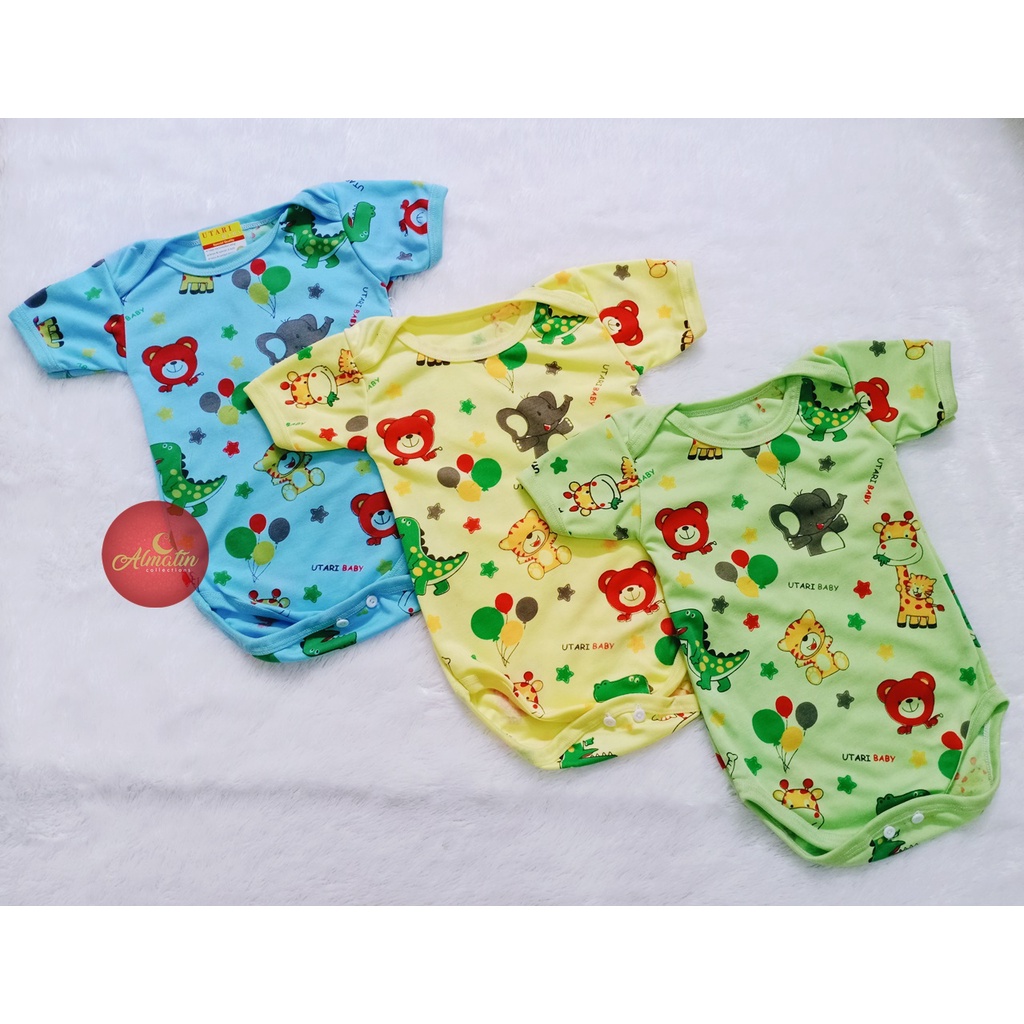 Jumper Pendek Bayi Karakter / Baju Bayi Jumper