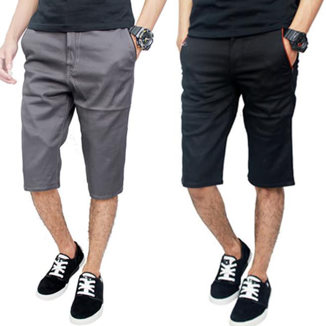 e5l5 celana pendek cream chino zara man / celana chinos | cargo slimfit gscr