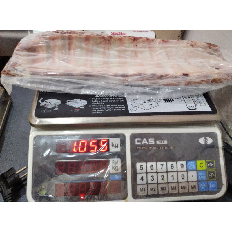 

US Baby Back Ribs Utuh 1KG