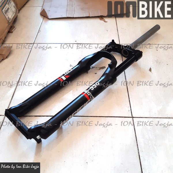 Fork 27.5 Pacific Travel 120 Lock out 2019 edition with box - Fork sepeda MTB Oversize Empuk dan bag