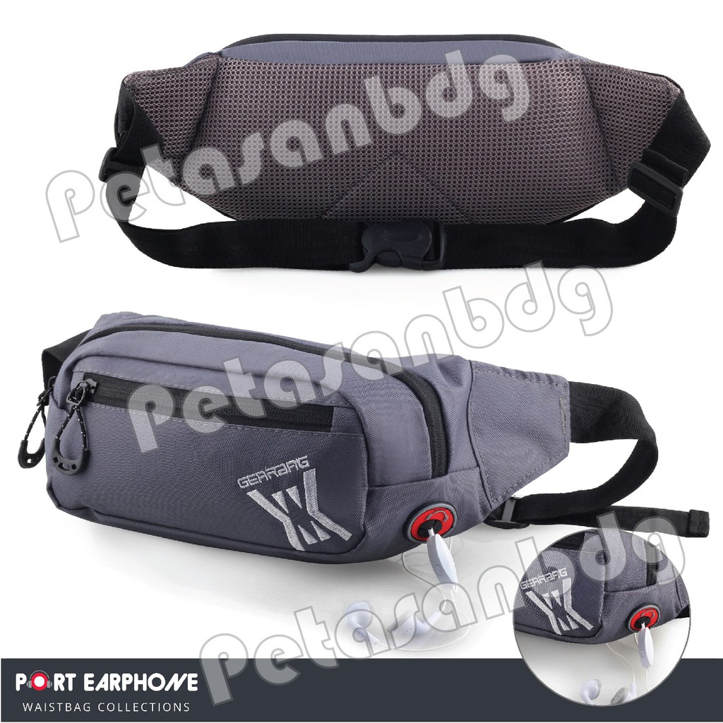 PTS -Gear Bag X - Potray Waistbag WITH EARPHONE HOLE -13074.PT