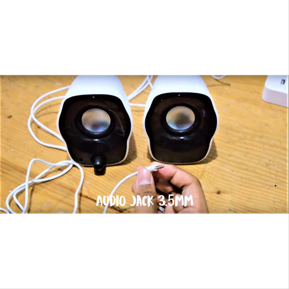 Trend-LOGITECH Paket 2in1 Logitech Z120+Kepala Charger slot3 Speaker USB Logitech Z120 Z-120