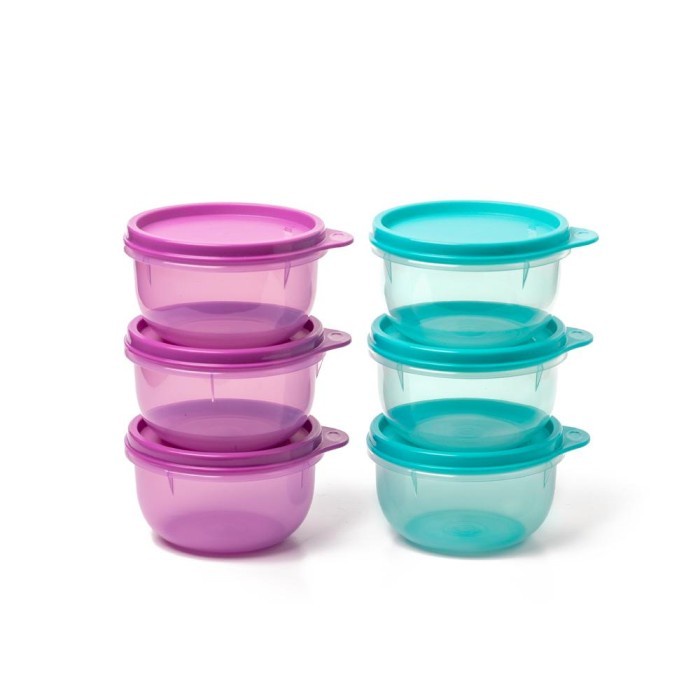 Tupperware Kiddie Set (6) Summer Cup [A05]
