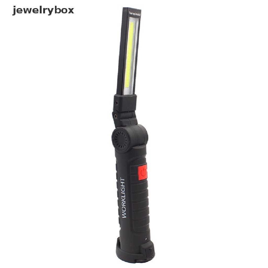 (Box) Senter Led Cob Magnetik Portable Dengan Port Charger Usb