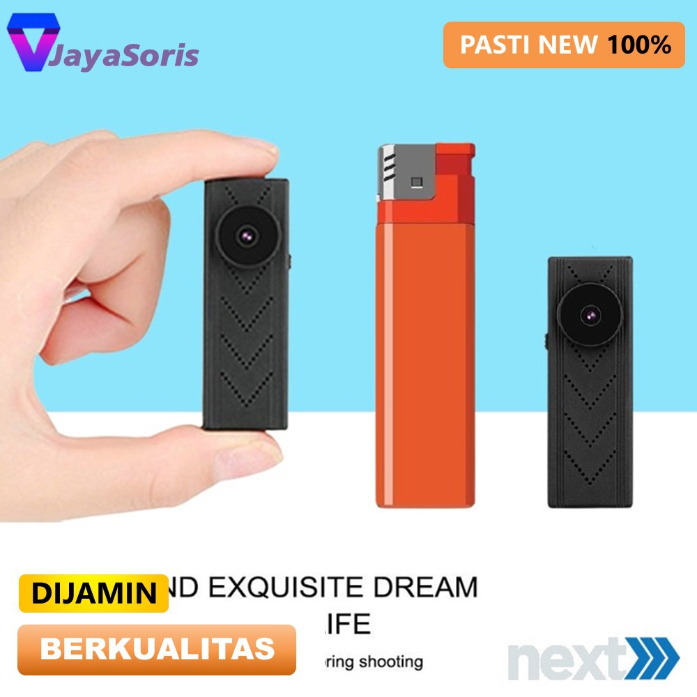 KAMERA TERSEMBUNYI MINI CAMERA KECIL PENGINTAI CCTV WIFI OUTDOOR TANPA KABEL HIDDEN SPY CAMERA JS06