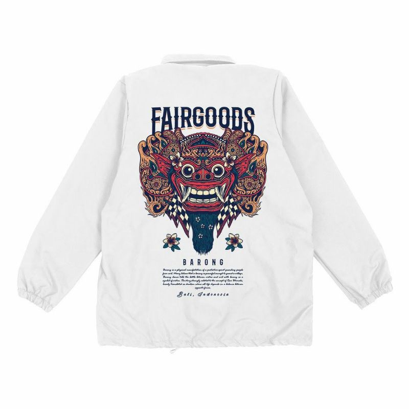 Coach Jacket - Barong - Putih