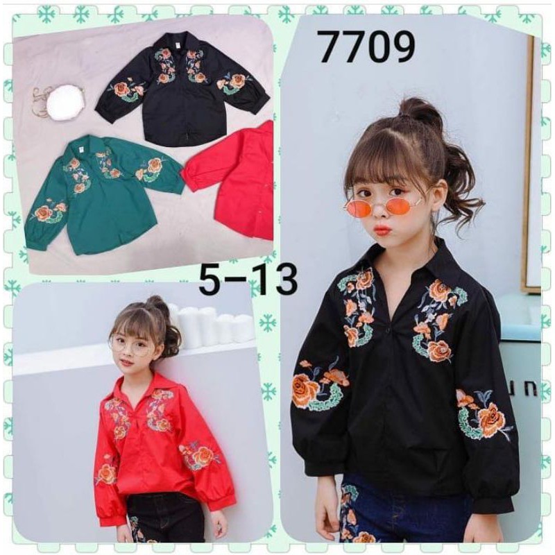 Blus Katun Anak Perempuan Cewe Import