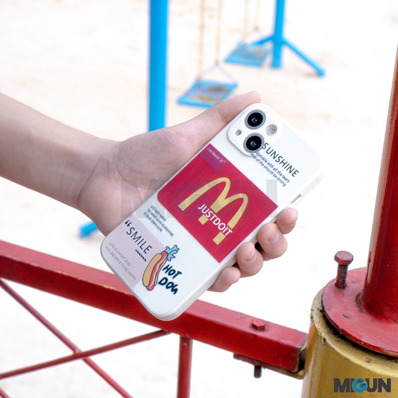 MCDONALD’S Softcase For VIVO Y20 Y12 Y15 Y17 Y12i Y20S Y20i Y12S Y31 Y51 Y91 Y93 Y95 Y91C Y30 Y50 Y11 Y12i