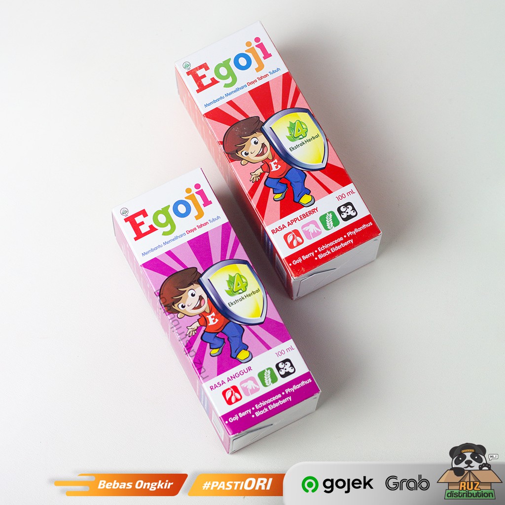 Egoji Sirup Vitamin Anak - Vitamin Daya Tahan Tubuh Anak