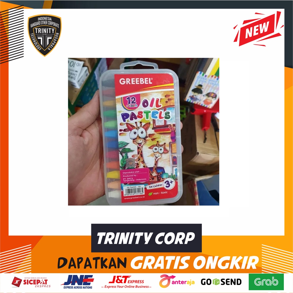 

CRAYON GREEBEL 12 WARNA